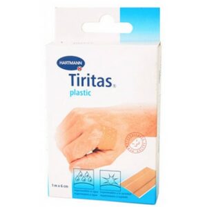 374116 - TIRITAS PLASTIC 1X6 CM 10 UDS