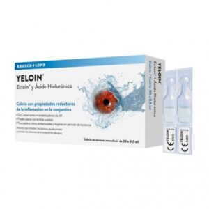 195018 - YELOIN SOLUCION OFTALMICA 2% 30 MONODOS.